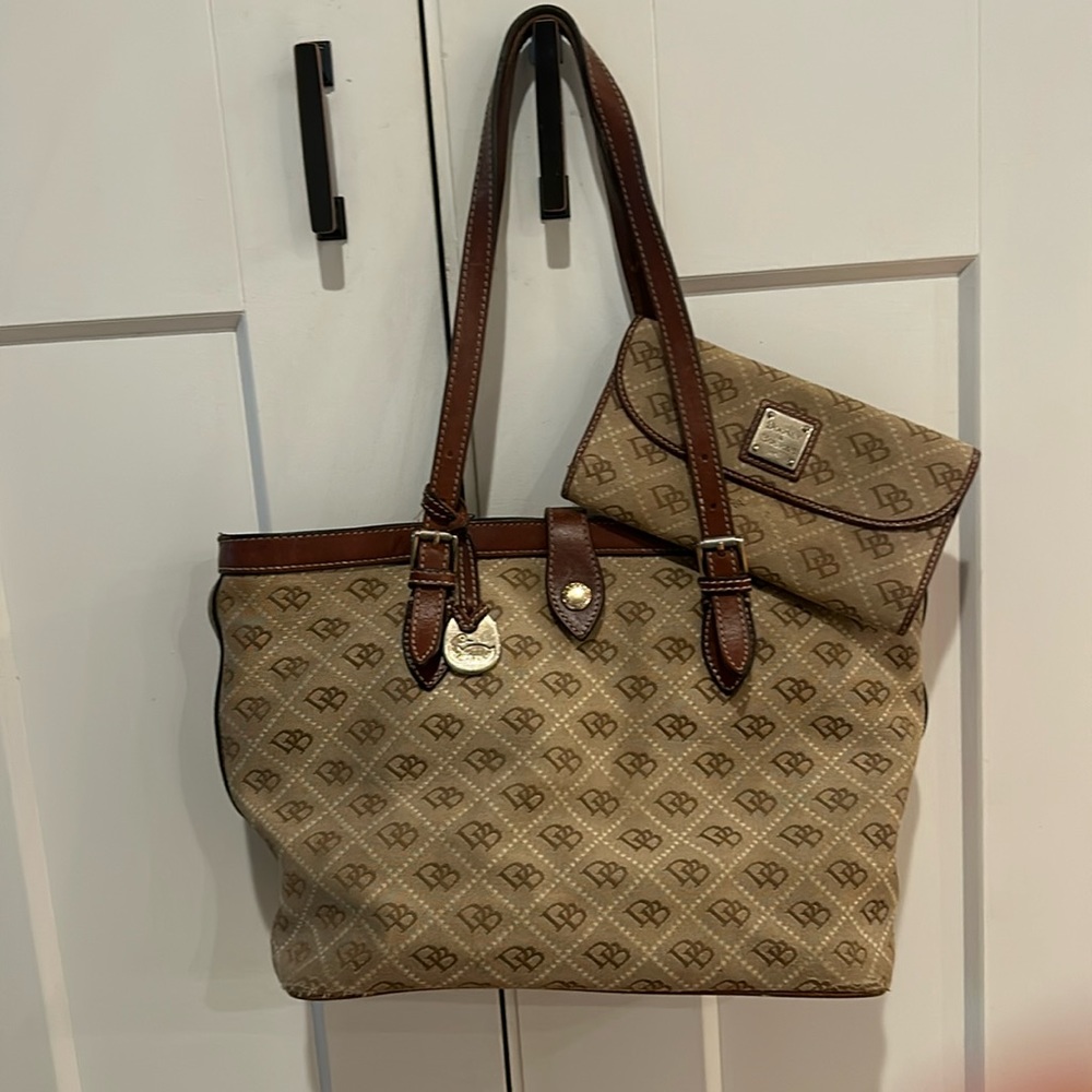 Dooney & Bourke purse and matching wallet